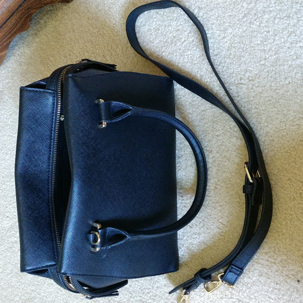 A New Day Black Handbag Purse Shoulder Bag